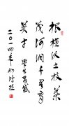 赵雁龙先生书法展于11月20号在广东画院盛